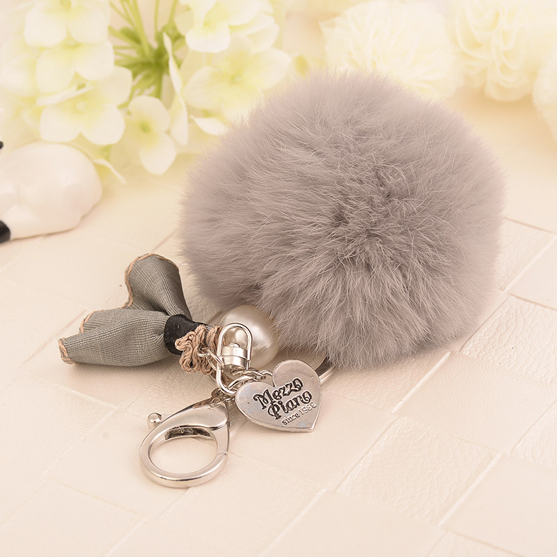韩国版汽车钥匙扣精美可爱獭兔毛球毛绒钥匙链女时尚百搭包包挂件|msdalam kategori bekalan perayaan/hadiah, Hadiah kreatif, rantai kunci - dari Buy2taobao.com untuk memberikan perkhidmatan ejen Taobao profesional membeli