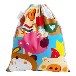 幼儿园儿童衣物换洗衣服收纳袋抽绳束口袋分类旅行脏衣收纳袋子