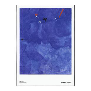 胡安米罗北欧抽象艺术装饰画卧室玄关客厅电表箱遮挡挂画定制画芯