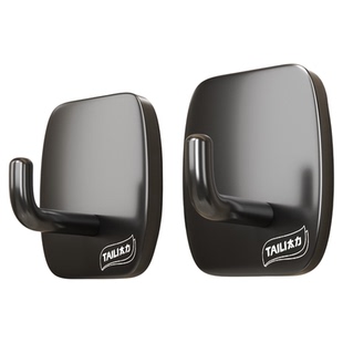 太力304不锈钢挂钩乳胶漆墙面强力承重免打孔厨房墙壁无痕粘胶钩