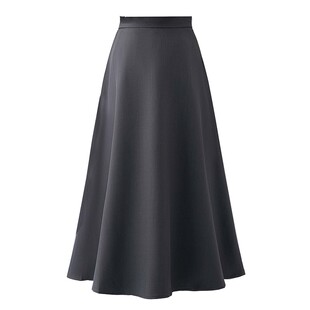 高腰a字长裙女春季灰色正装伞裙职业衬衫半裙套装面试西装半身裙