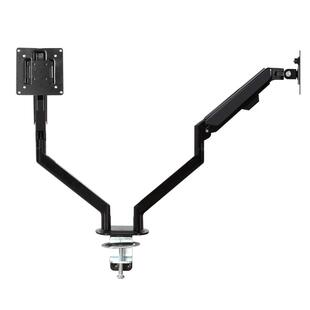 2/双屏电脑显示器支架显示屏机械臂挂屏幕万向旋转升降aoc24/27寸