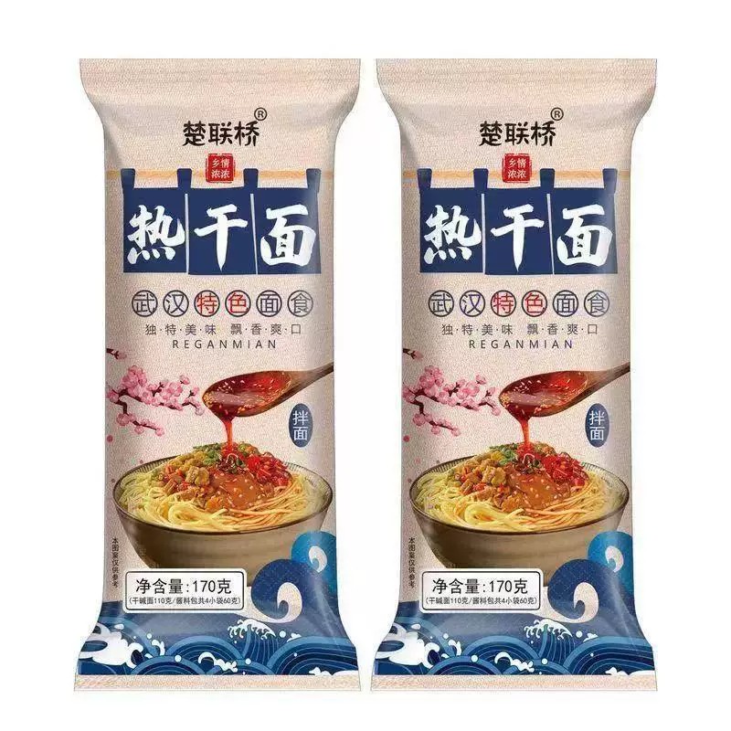 武汉热干面170g非油炸带料包速食