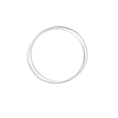 楚噢CHUO足银9999梨花双环手镯