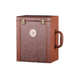 通用六瓶装红酒盒高档礼品箱 6支红酒皮盒葡萄酒包装盒定制酒盒子