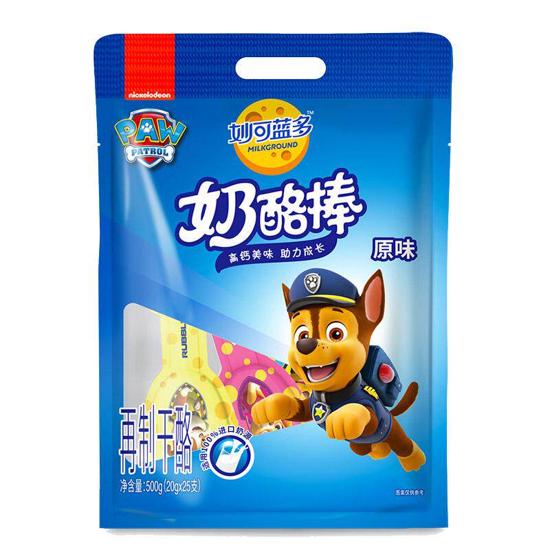 妙可蓝多汪汪队奶酪棒高钙水果味