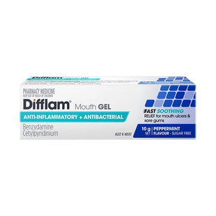 Difflam口腔溃疡凝胶专用药澳洲进口软膏牙龈肿痛消炎上火特效药