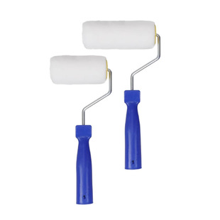 油漆滚筒刷不掉毛无死角乳胶漆刷墙工具4寸7寸9寸涂料细毛滚筒刷