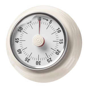 厨房计时器做饭定时机械提醒器冰箱磁吸学习定时器闹钟出门提醒器