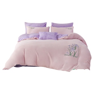 梦洁家纺牛奶绒三四件套珊瑚绒加厚保暖秋冬床单被套加绒床上用品