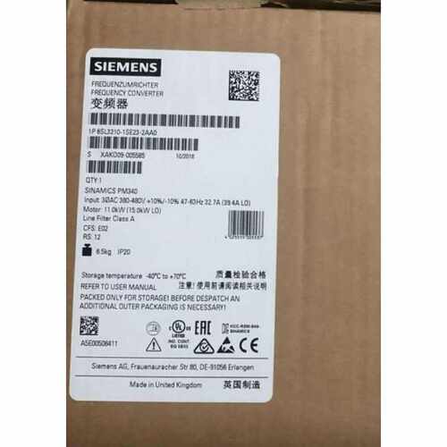 议价6SL32101SE232AA02AAOS120变频器PM340功率模块15千瓦适用