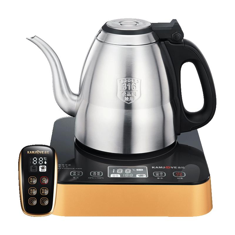 金灶E3藍(lán)牙音箱電熱水壺電茶爐泡茶專用燒水壺保溫一體茶具家用
