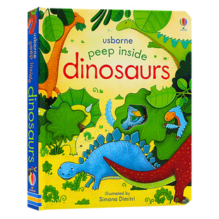 usborne出品精装 210元4件 英文原版绘本peep inside偷偷看里面揭秘系列 幼儿童早教启蒙益智翻翻洞洞书 尤斯伯恩科普百科纸板书