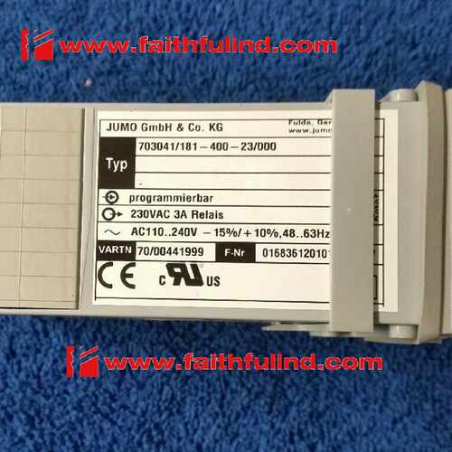 议价Jumo 00441999 久茂全新温控器 703041/181-400-23/000 dTRON