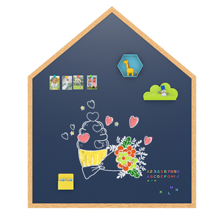 黑板儿童家用教学墙贴黑板贴纸磁性白板贴不伤墙磁力涂鸦墙软白板写字板墙上小黑板画画墙自粘磁吸绿板可移除