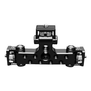 铝合金三机位直播支架转接手机夹横竖多功能云台底座通用拓展配件