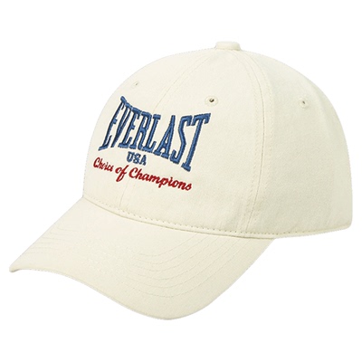 美国EVERLAST拳击运动户外休闲百搭复古简约棒球帽水洗软挡鸭舌帽