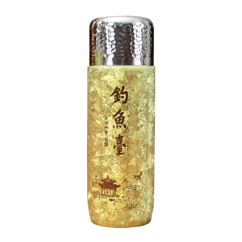 格亚湖心亭纯钛保温杯大容量焖茶杯官方旗舰店正品水杯男2026新款