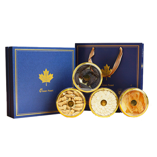 OceanFeast加拿大野生海参进口西洋参鱼胶海参花干货春节年货礼盒