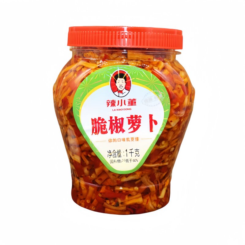 辣小董脆椒萝卜湖南特产下饭菜