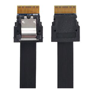 NGFF PCI-E硬盘Slimline SAS 4.0 SFF-8654对8654/8643 SAS数据线