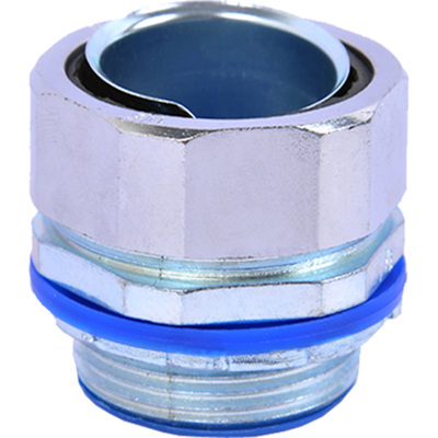 镀铬国标六角金属软管管接头