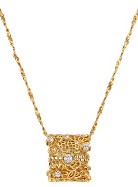 「Chantee」镂空蕾丝花园项链 ANGEL ISLAND天使岛 精致锁骨链女