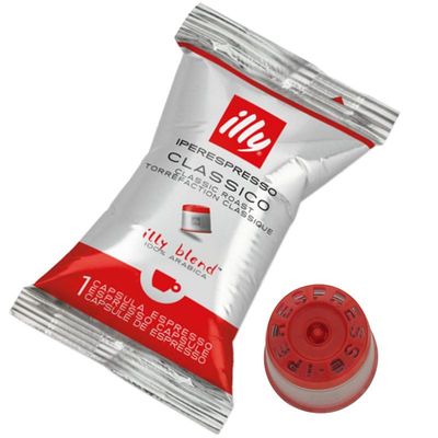 illy咖啡胶囊20粒意式浓缩商务包装单粒illy胶囊咖啡机专用4口味