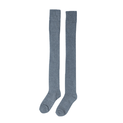 中老年风护腿松口加绒毛圈大腿袜