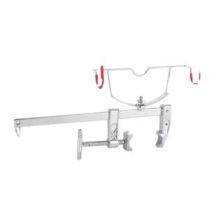 u型支架桥筏支架新款便携筏钓竿可调节筏钓金属支撑架支架钓鱼具