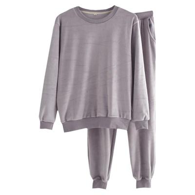 情侣海岛绒套头可外穿秋冬家居服
