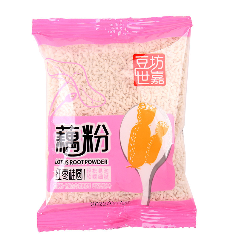 豆坊世嘉藕粉营养早餐饱腹食品