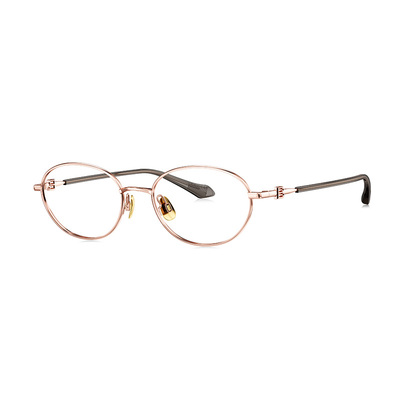 暴龙近视眼镜框椭圆百搭素颜镜女