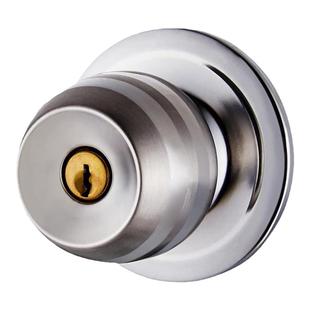 固特室内卧室球锁球形房门锁圆形不锈钢球型锁球形锁纯铜锁芯5831