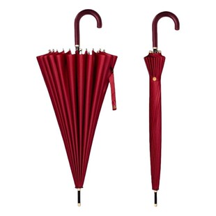 长柄雨伞女生高颜值加大加厚加固自动伞学生上学专用结实耐用抗风