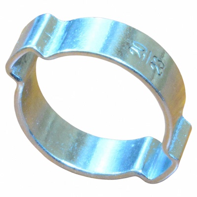 TJBC碳钢镀环保锌双耳卡箍喉箍