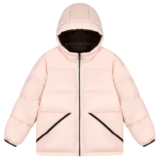 熊猫户外儿童双面羽绒服2026新款轻盈舒适防风保暖防静电鸭绒外套