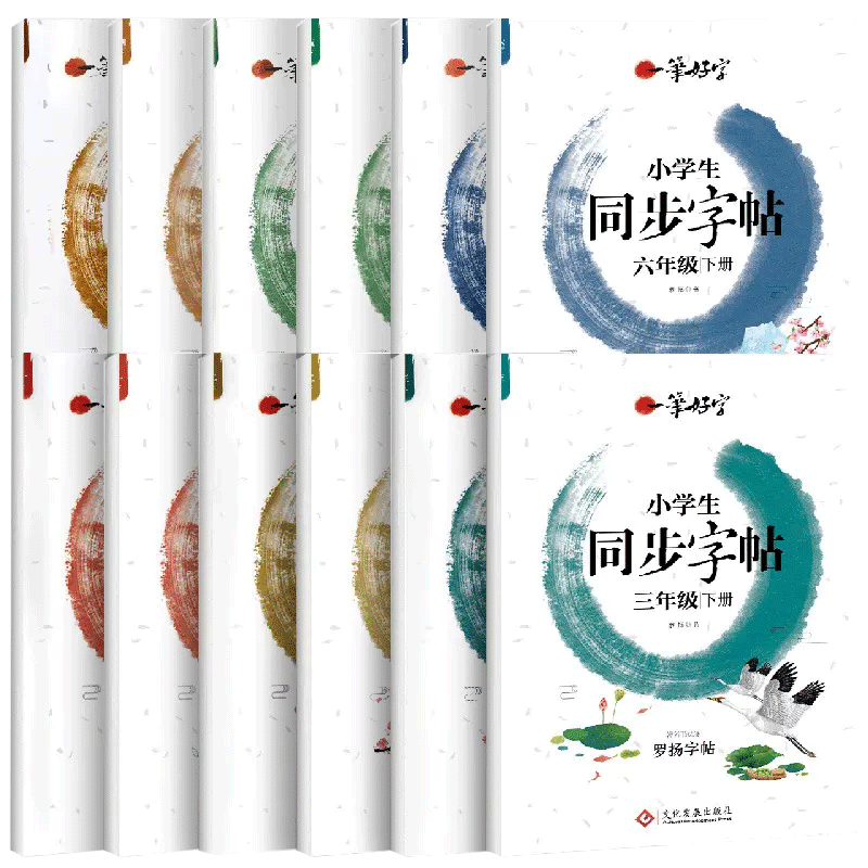 正版小学生同步字帖课课练人教版