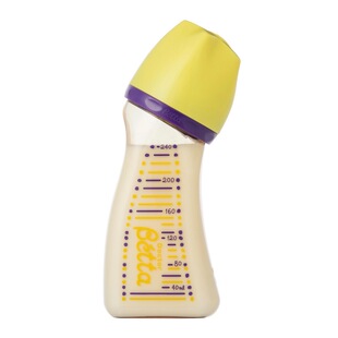 Betta蓓特宽口径新生婴儿改善呛吐奶胀气PPSU玻璃奶瓶奶嘴