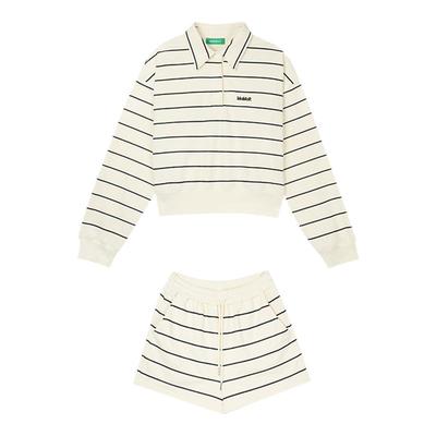 Momordica上衣短裤时尚套装女