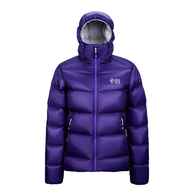 黑冰95%鹅绒900蓬女款羽绒服