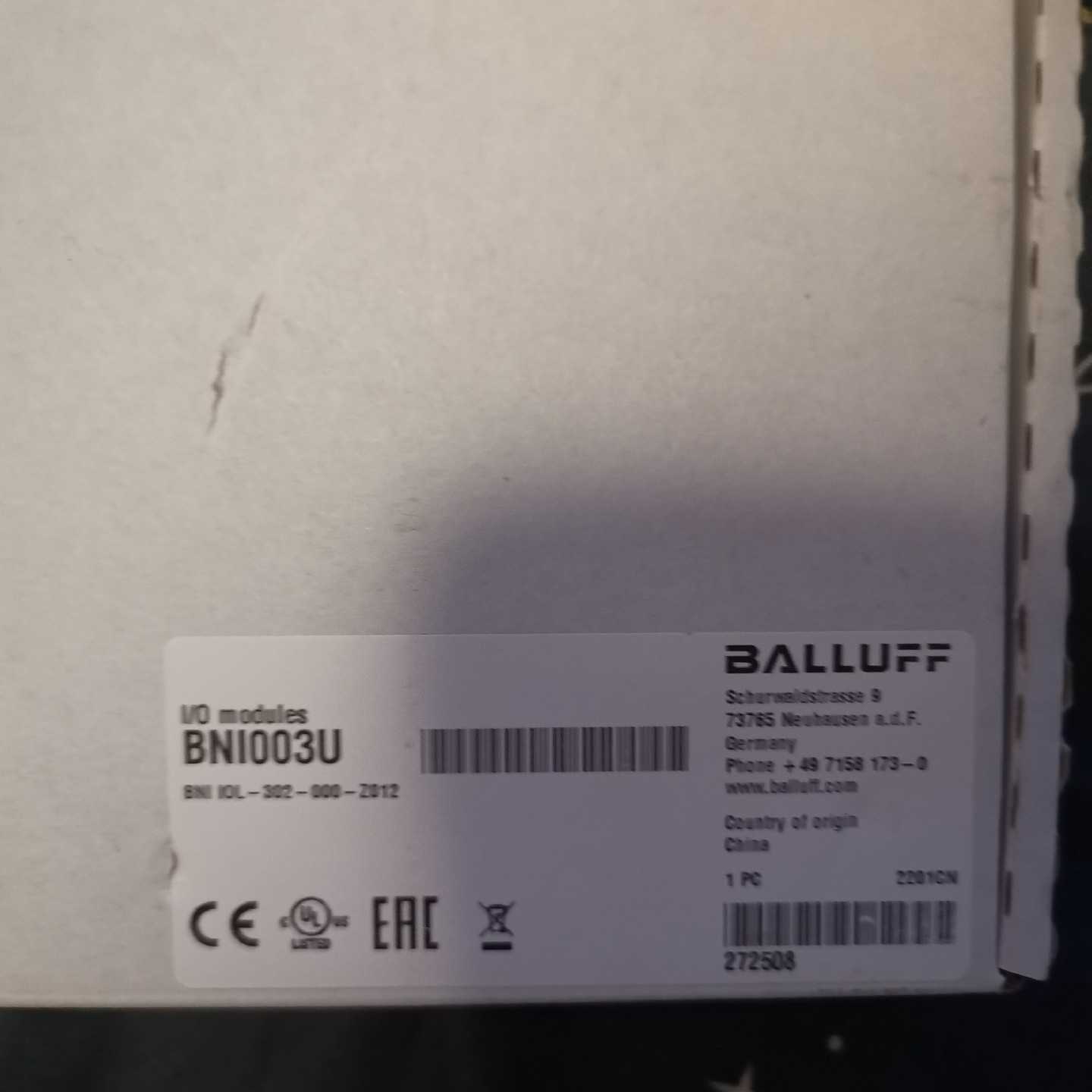 议价BALLUFF 巴鲁夫 BNI003U全新模块，感兴趣的朋友维修 - 实物图