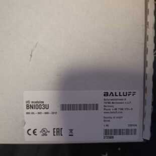 议价BALLUFF 巴鲁夫 BNI003U全新模块，感兴趣的朋友维修