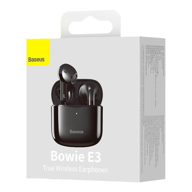BASEUS/倍思 e3蓝牙耳机迷你半入耳式降噪低延迟适用苹果华为小米
