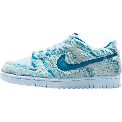Nike/耐克正品Dunk Low GS女子大童休闲毛绒时尚运动鞋IM7171-301