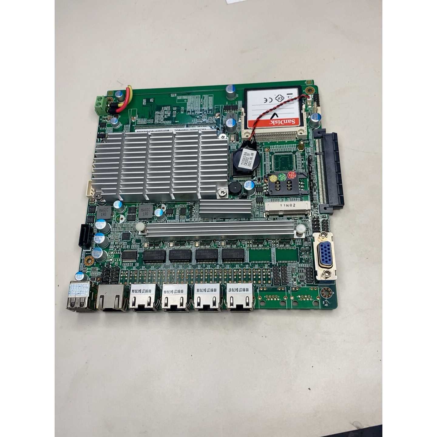 议价派勤J1900工控主板千兆4网口迷你ITX低功耗软路由x8图片