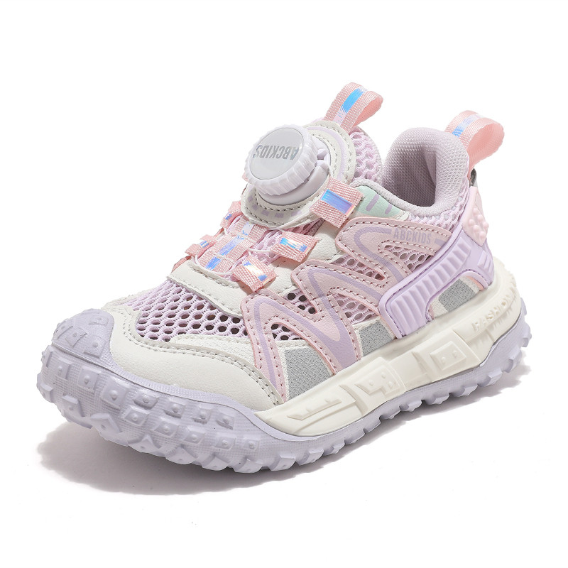 abckids时尚网面设计运动鞋正品