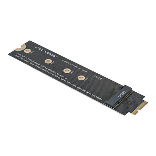 阿卡西斯m2固态硬盘转接卡适用于苹果笔记本NVME硬盘SSD转接头