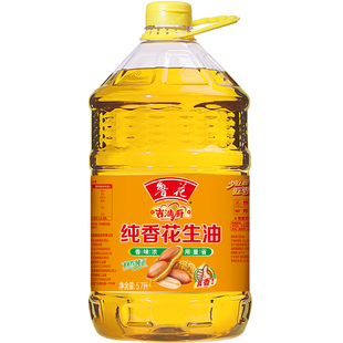 【鲁花直营】鲁花吉满厨特香纯正花生油5.7L*1 食用油 粮油