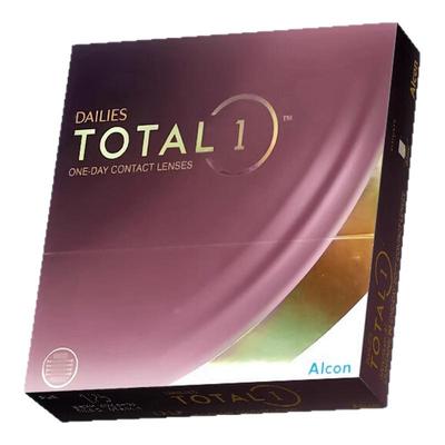 Alcon爱尔康水梯度隐形眼镜日抛硅水凝胶透明非月抛90片装海外版